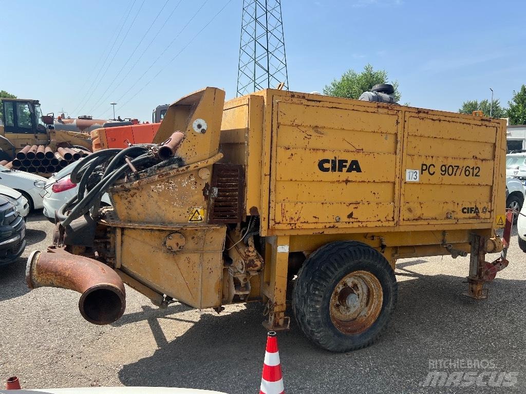 Cifa PC 907/612 Concrete distribution booms