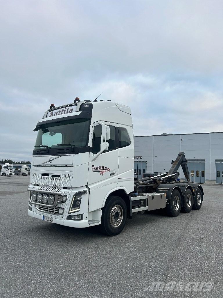 Volvo FH16 650 Euro6 Hook lift trucks
