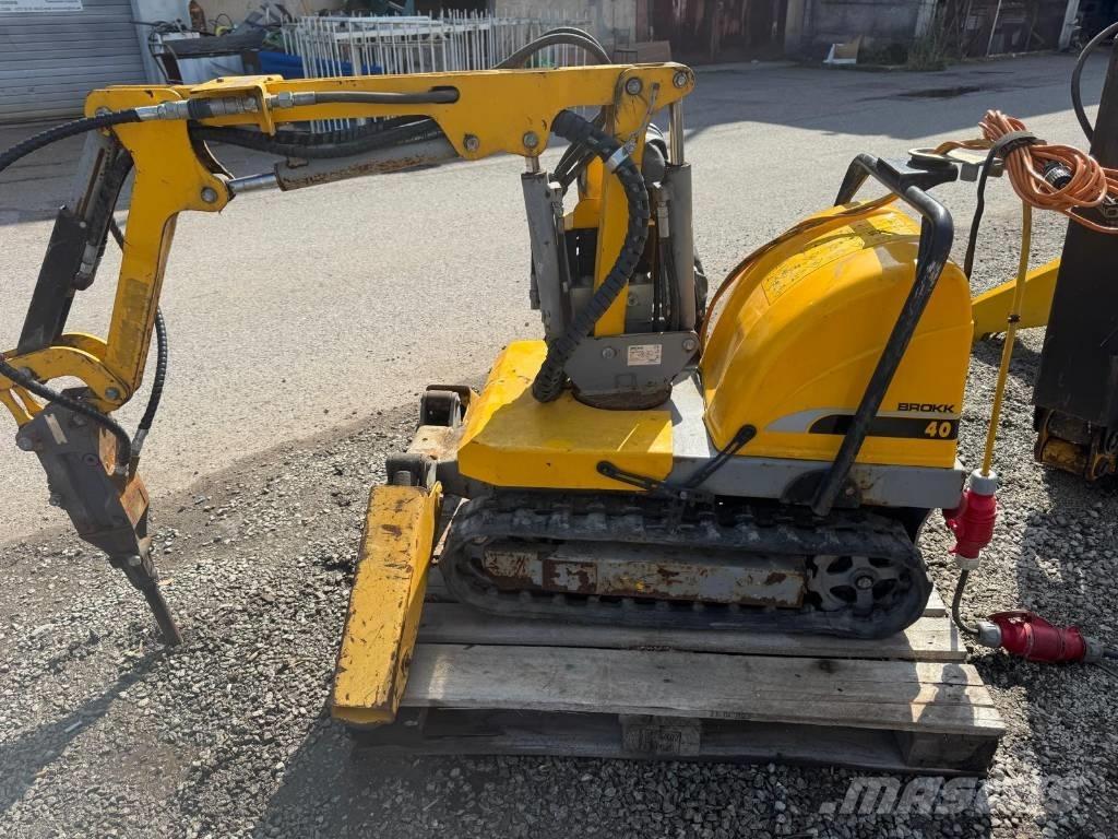 Brokk 40 Demolition excavators