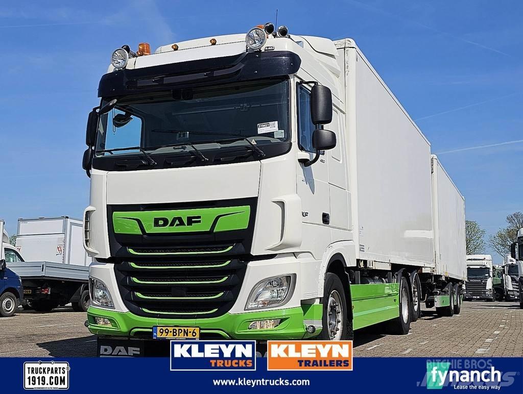 DAF XF 480 FAR Box body trucks