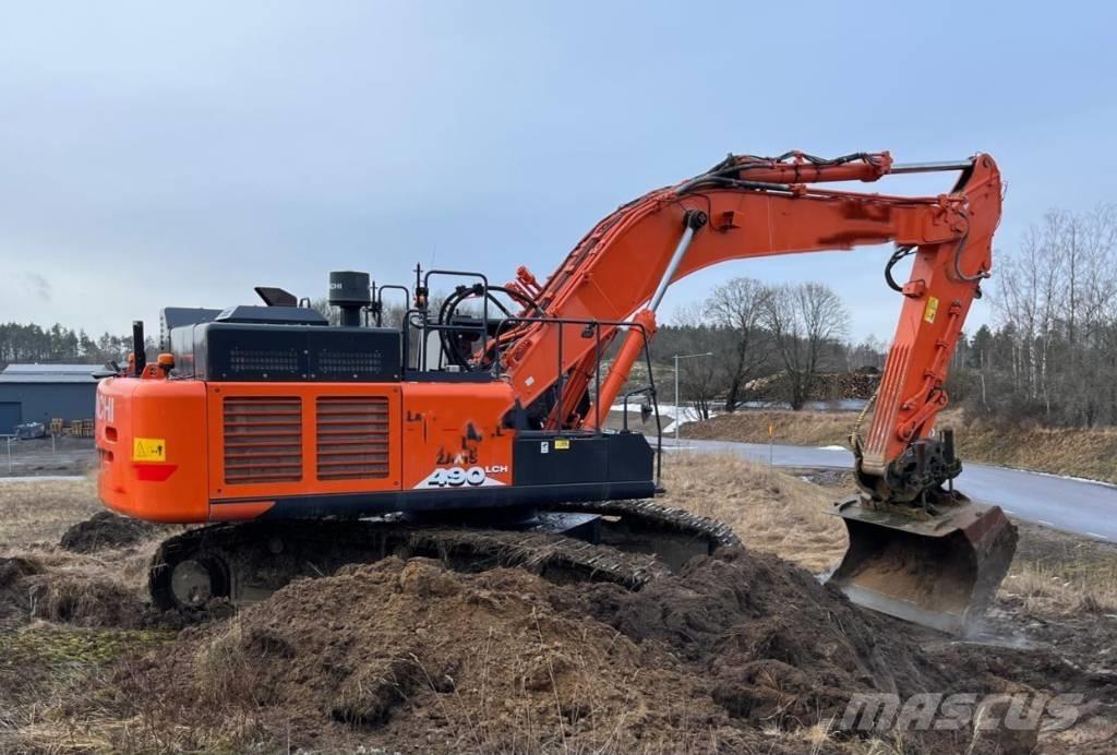 Hitachi ZX 490 LCH Crawler excavators
