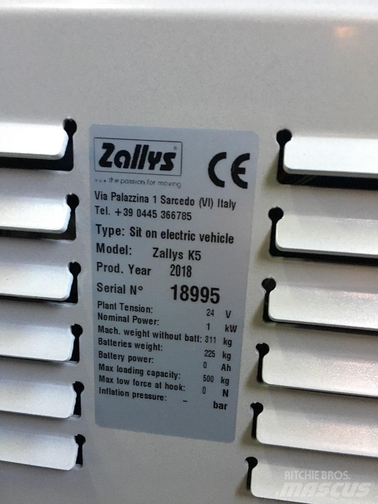  Zallys K5 Low lift order picker
