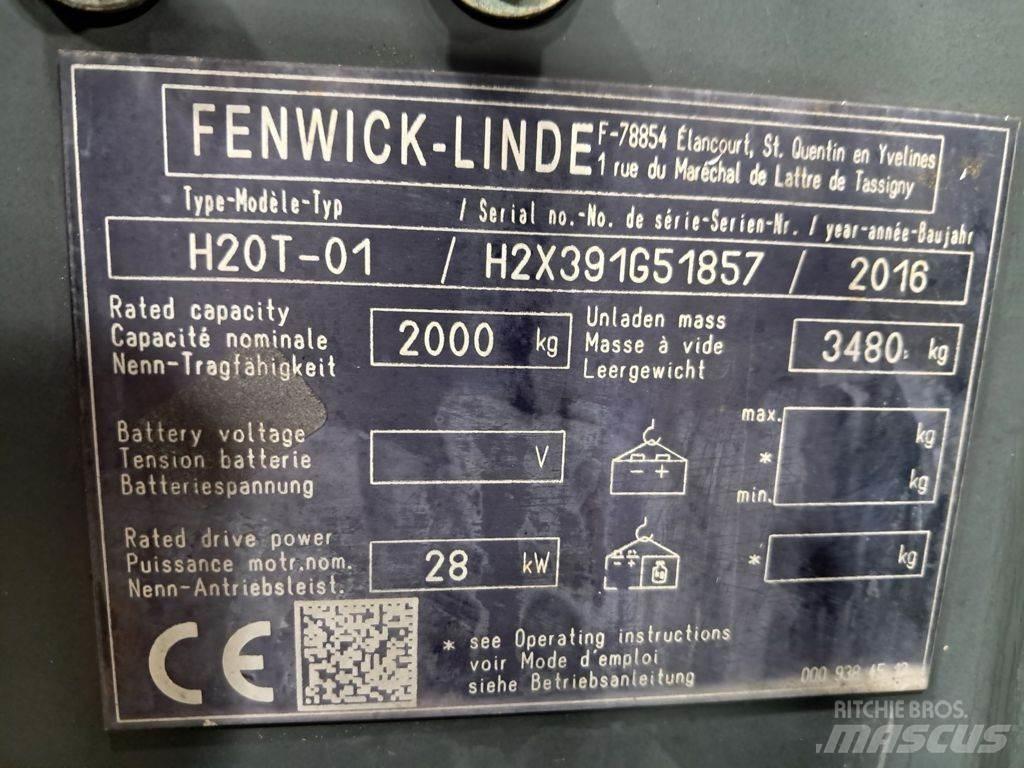 Linde H20T-01 LPG trucks