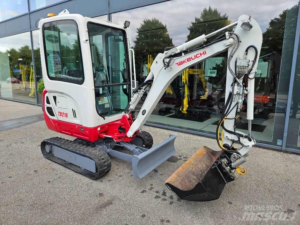 Takeuchi TB 216 Mini excavators < 7t (Mini diggers)