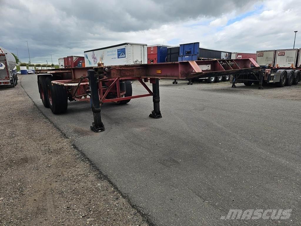 Pacton TXC 230-2 Containerframe semi-trailers