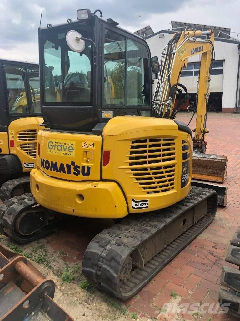 Komatsu PC55MR- 5MO Mini excavators < 7t (Mini diggers)