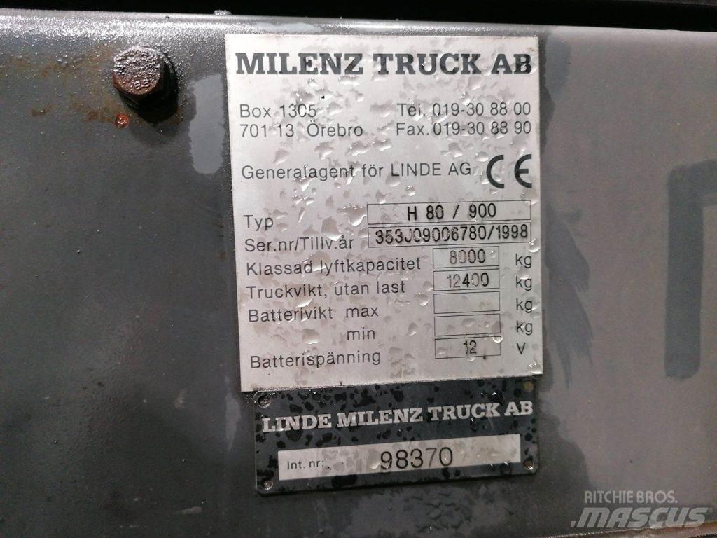 Linde H80D/900 Diesel trucks