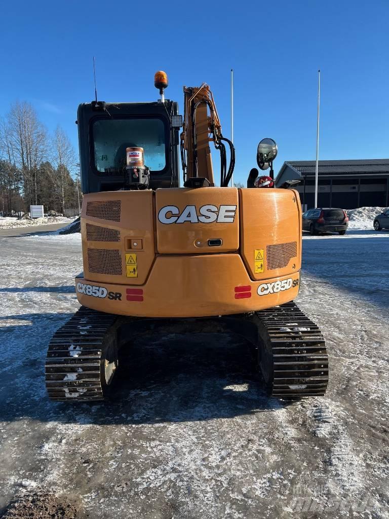 CASE CX 85 D SR Midi excavators  7t - 12t