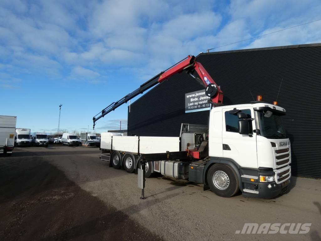 Scania G 450 Crane trucks