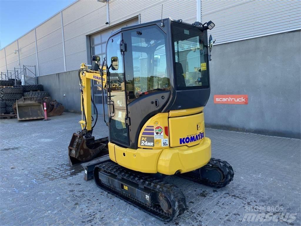 Komatsu PC24MR-5 Wheeled excavators