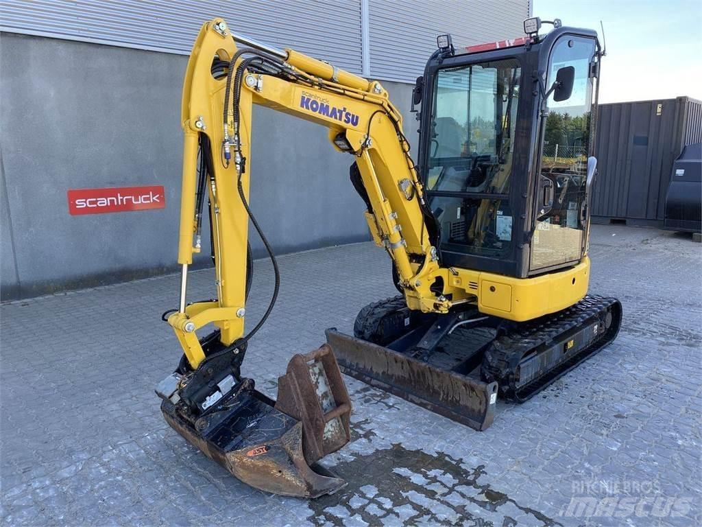 Komatsu PC24MR-5 Wheeled excavators