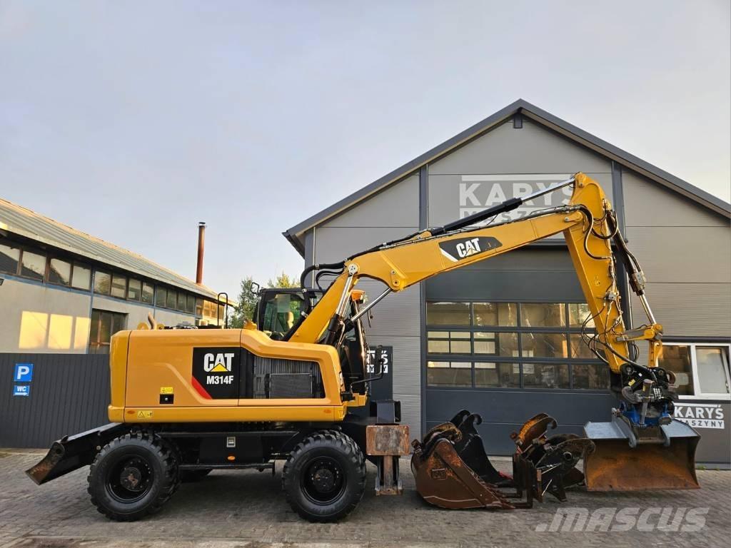CAT M 314 Wheeled excavators
