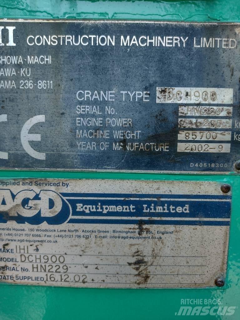 IHI DCH900 Tracked cranes