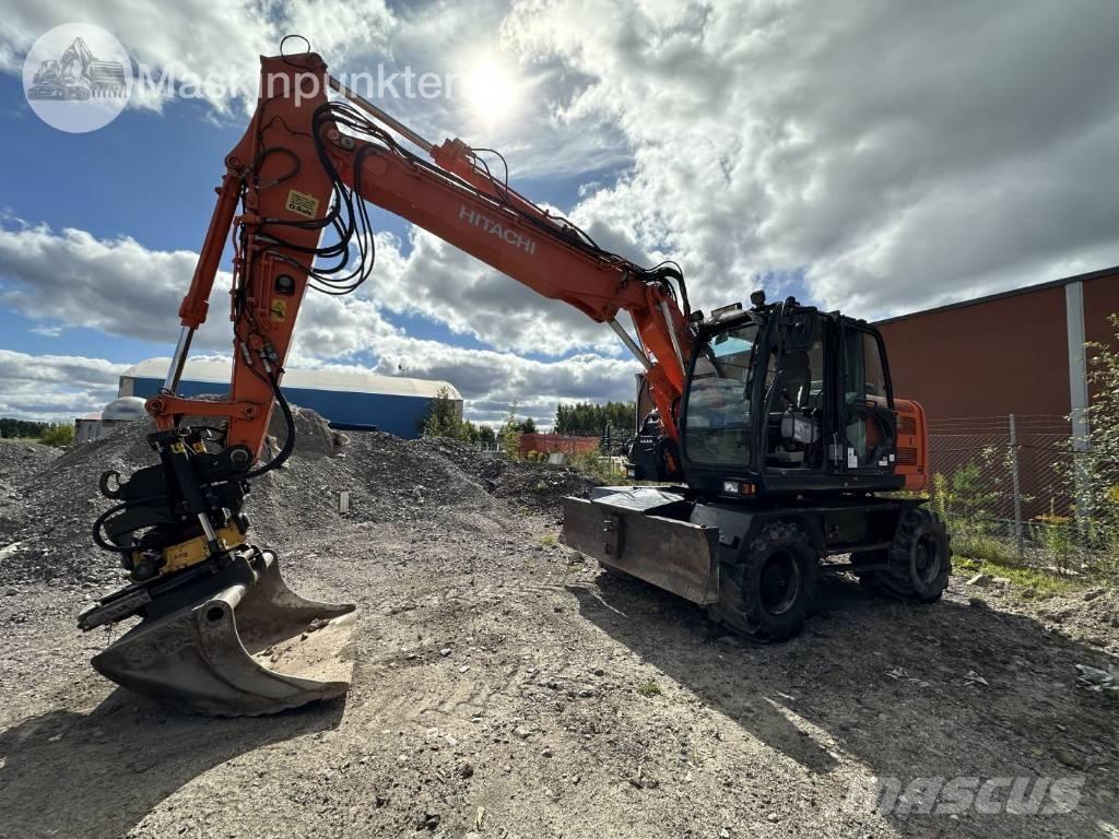 Hitachi ZX 140 W-5B Wheeled excavators