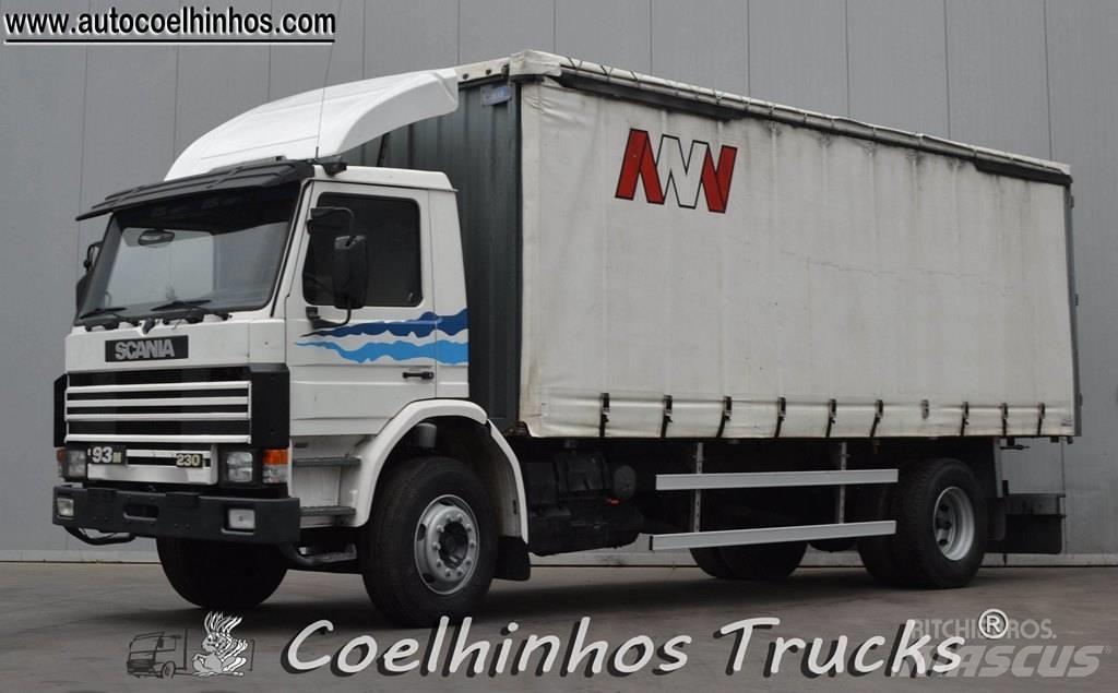 Scania 93M 230 Curtainsider trucks