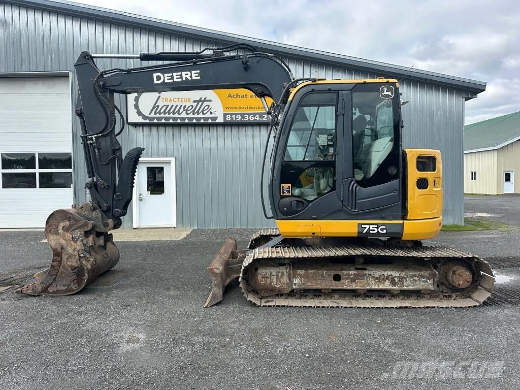 John Deere 75G Crawler excavators