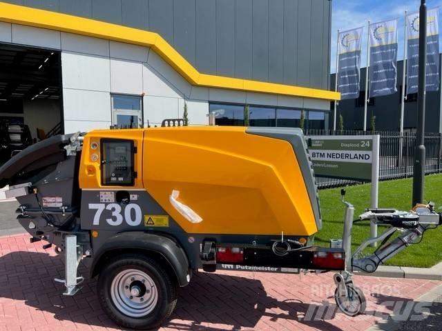 Putzmeister P 730 TD Concrete pump trucks