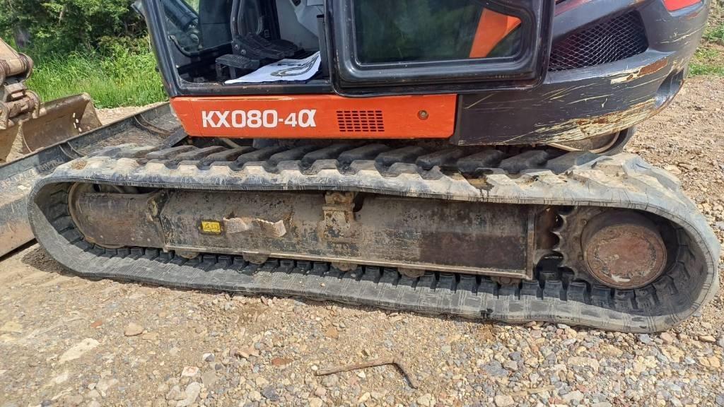 Kubota KX 080-4 Midi excavators  7t - 12t