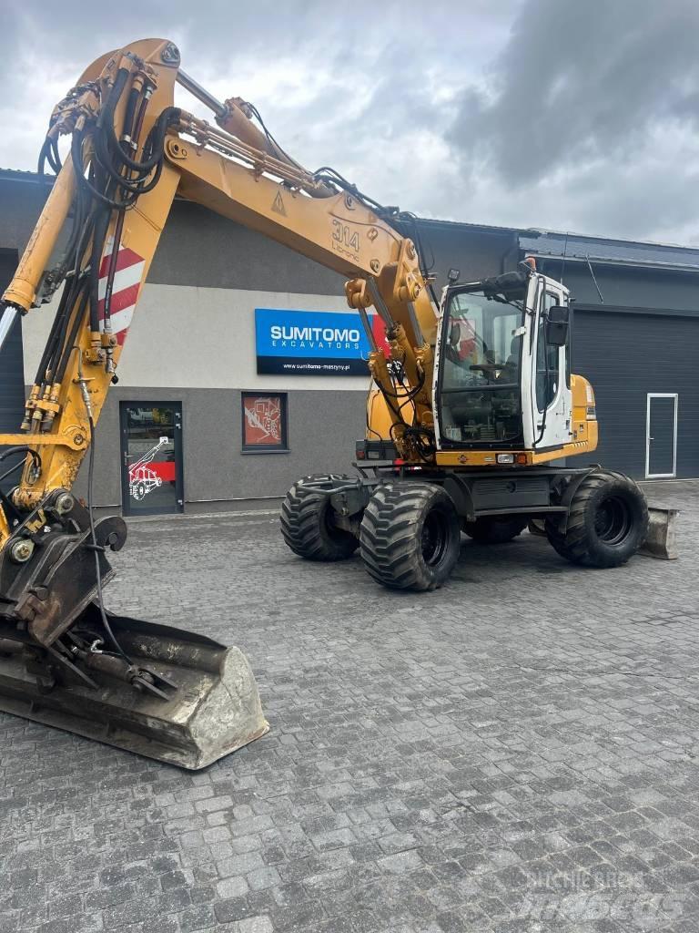 Liebherr 314 Wheeled excavators