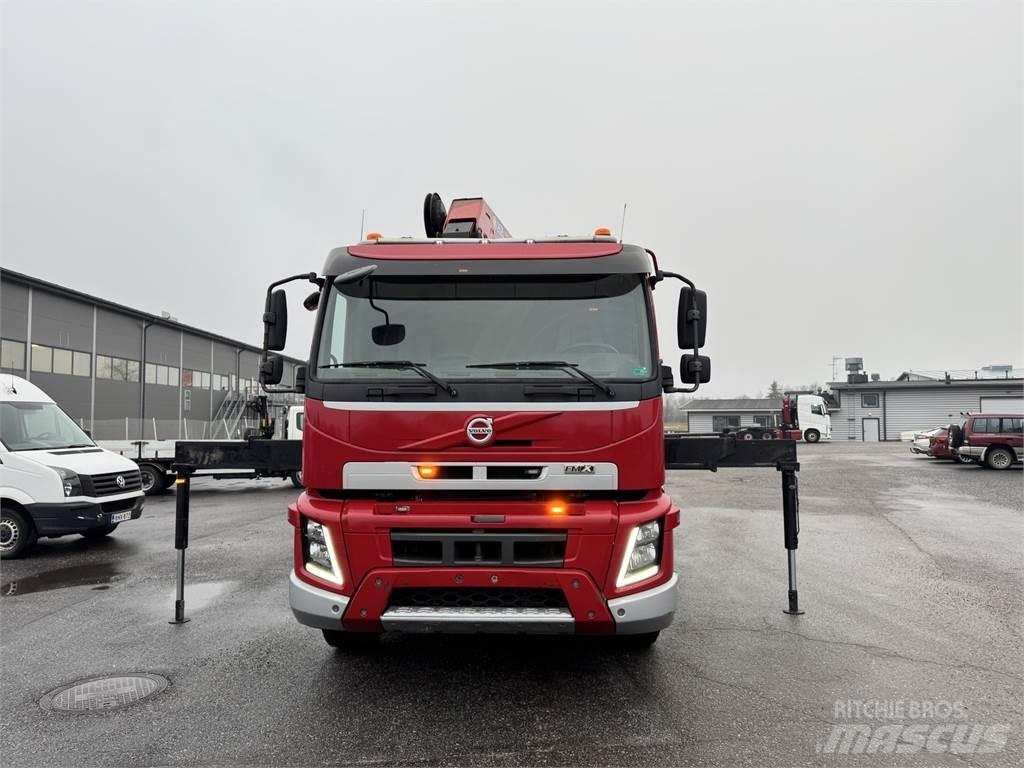 Volvo FMX 500 8X2 Crane trucks