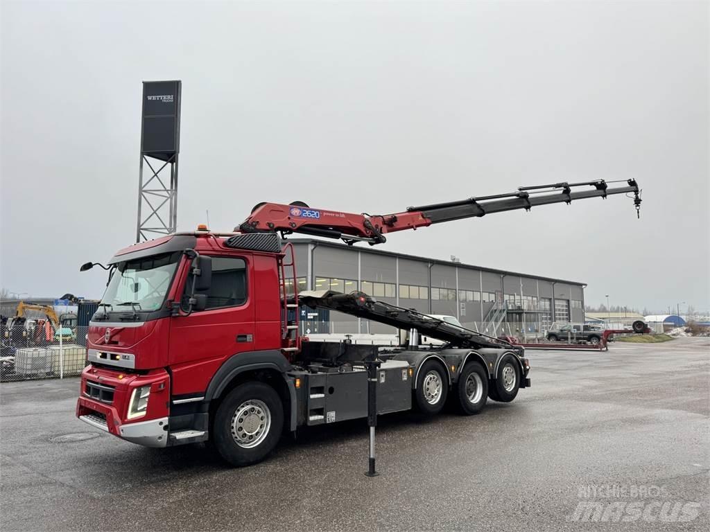 Volvo FMX 500 8X2 Crane trucks