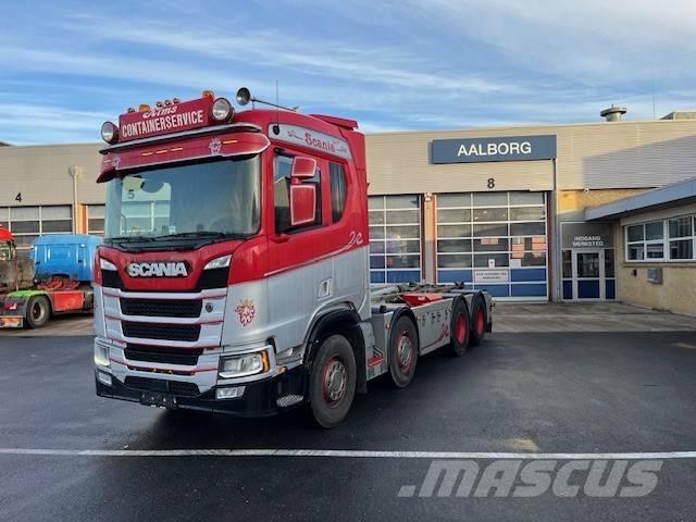 Scania R 500 Hook lift trucks
