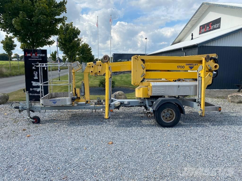 Omme 1700 EBX Trailer mounted aerial platforms