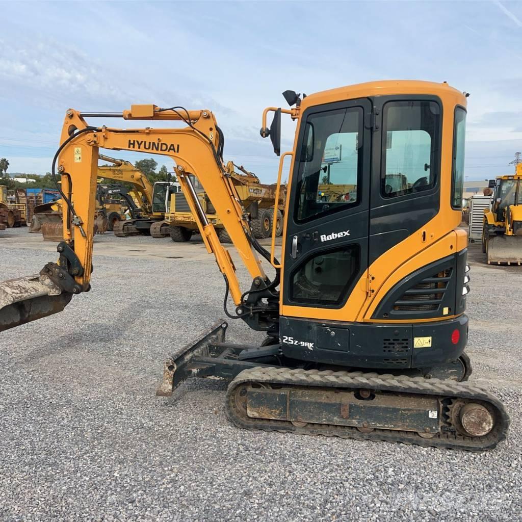 Hyundai 25 Z-9 Mini excavators < 7t (Mini diggers)