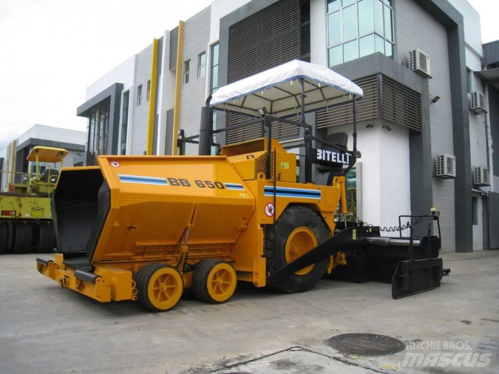 Bitelli BB 650 Asphalt pavers