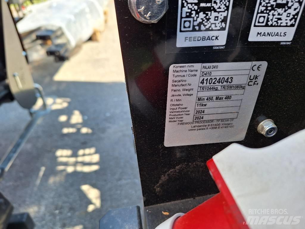 Palax D410 PRO+ Wood splitters and cutters