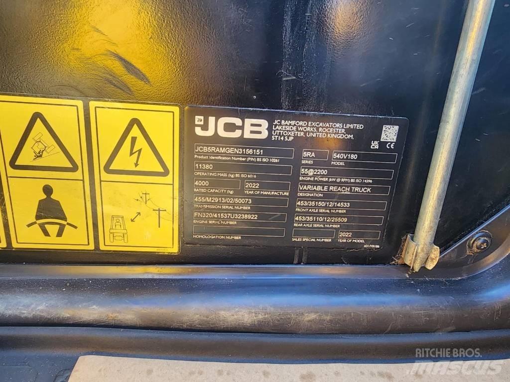 JCB 540-180 Telescopic handlers
