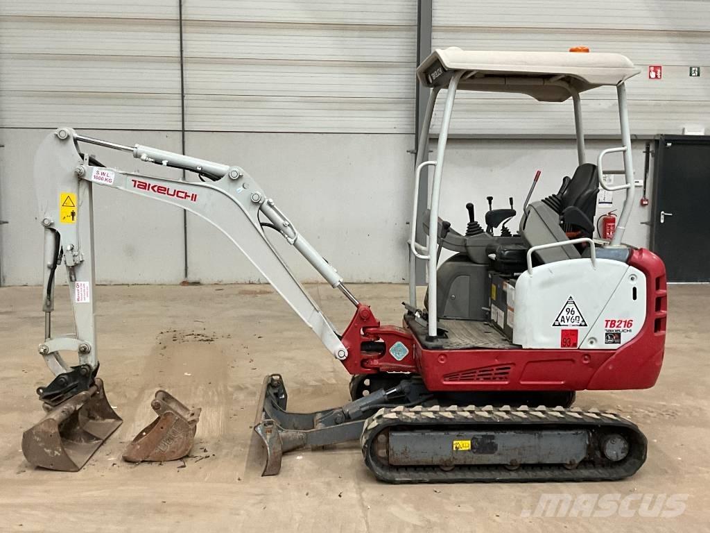 Takeuchi TB 216 Mini excavators < 7t (Mini diggers)