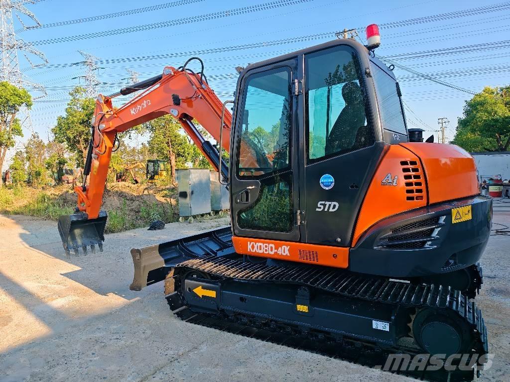 Kubota KX 080-4 CX Midi excavators  7t - 12t