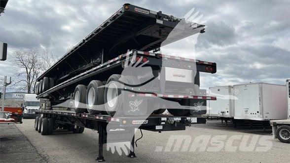 Manac EXTENDABLE Flatbed/Dropside semi-trailers