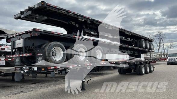Manac EXTENDABLE Flatbed/Dropside semi-trailers