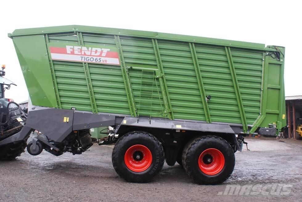 Fendt Tigo 65 VR Self loading trailers