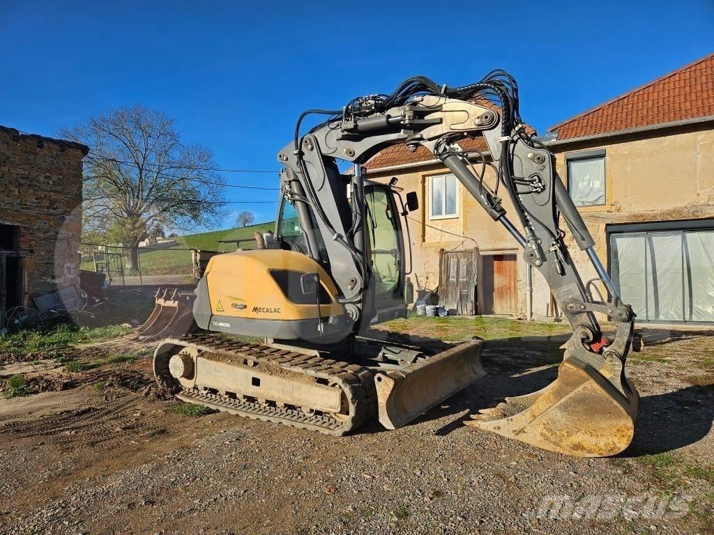 Mecalac 10 MCR Crawler excavators