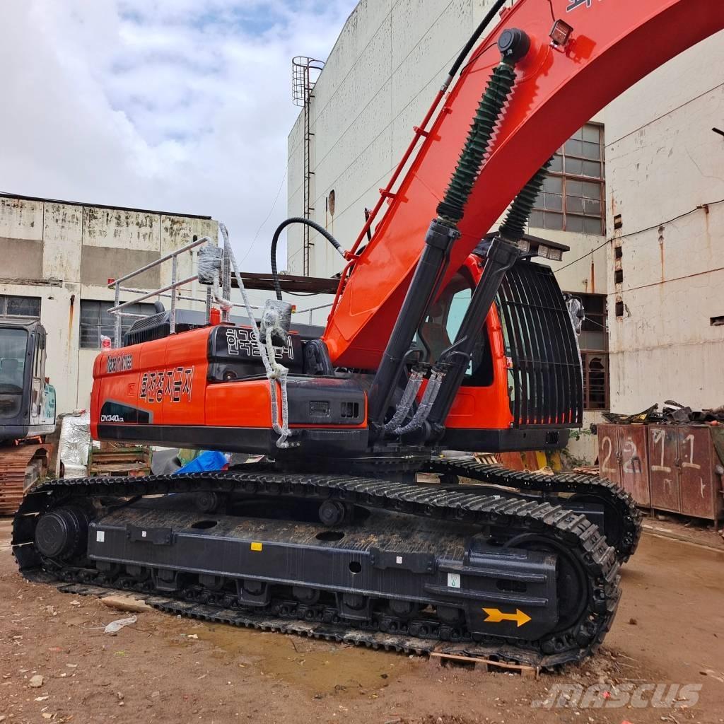 Doosan DX 340 Crawler excavators