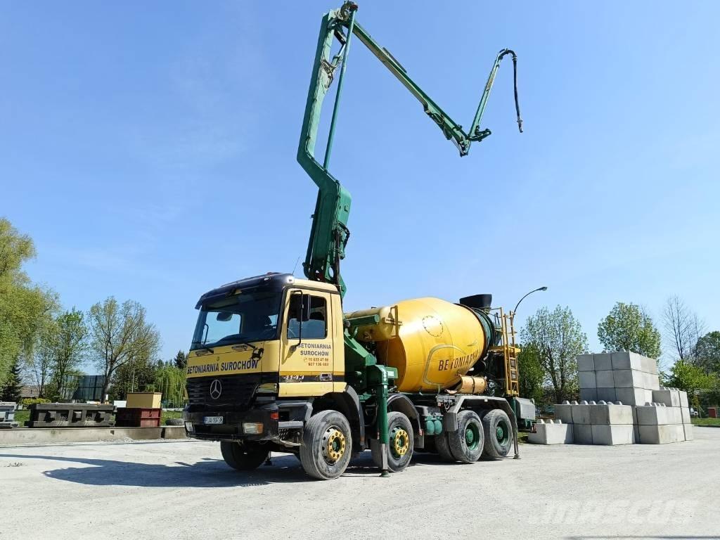 Mercedes-Benz 4143 Concrete pump trucks