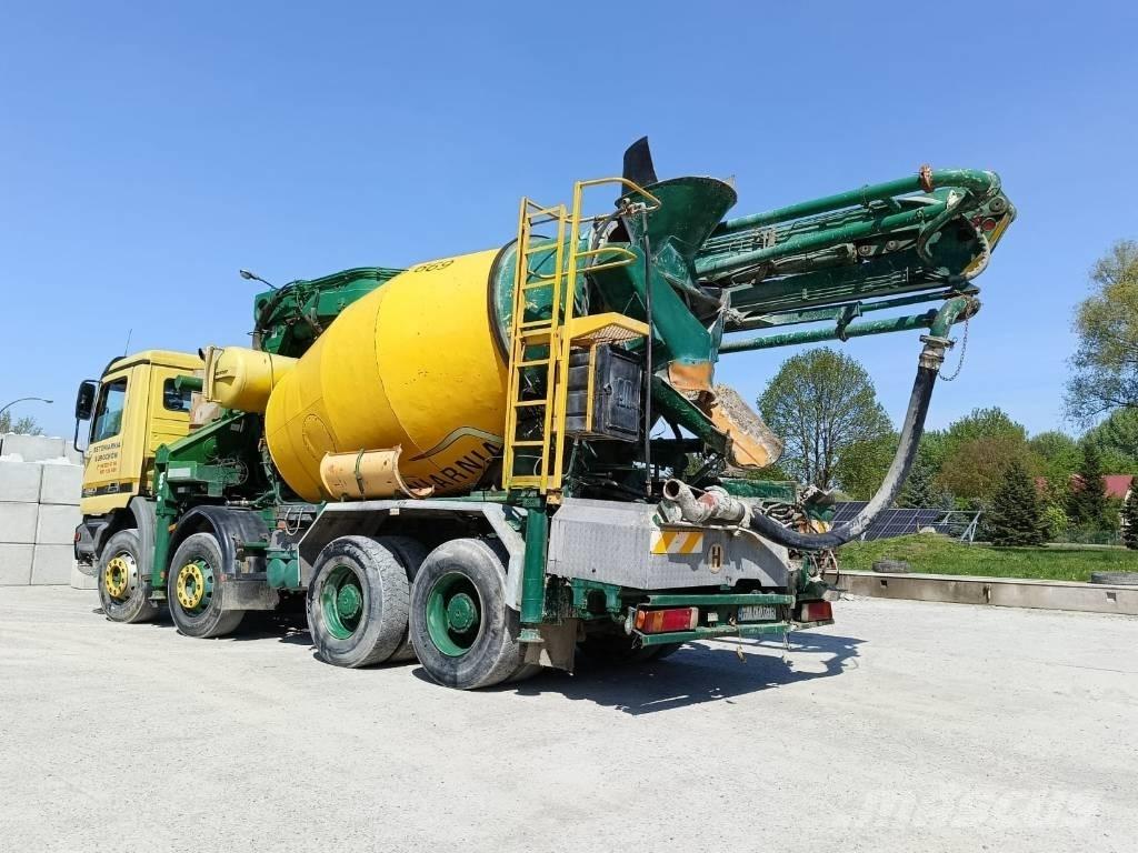 Mercedes-Benz 4143 Concrete pump trucks