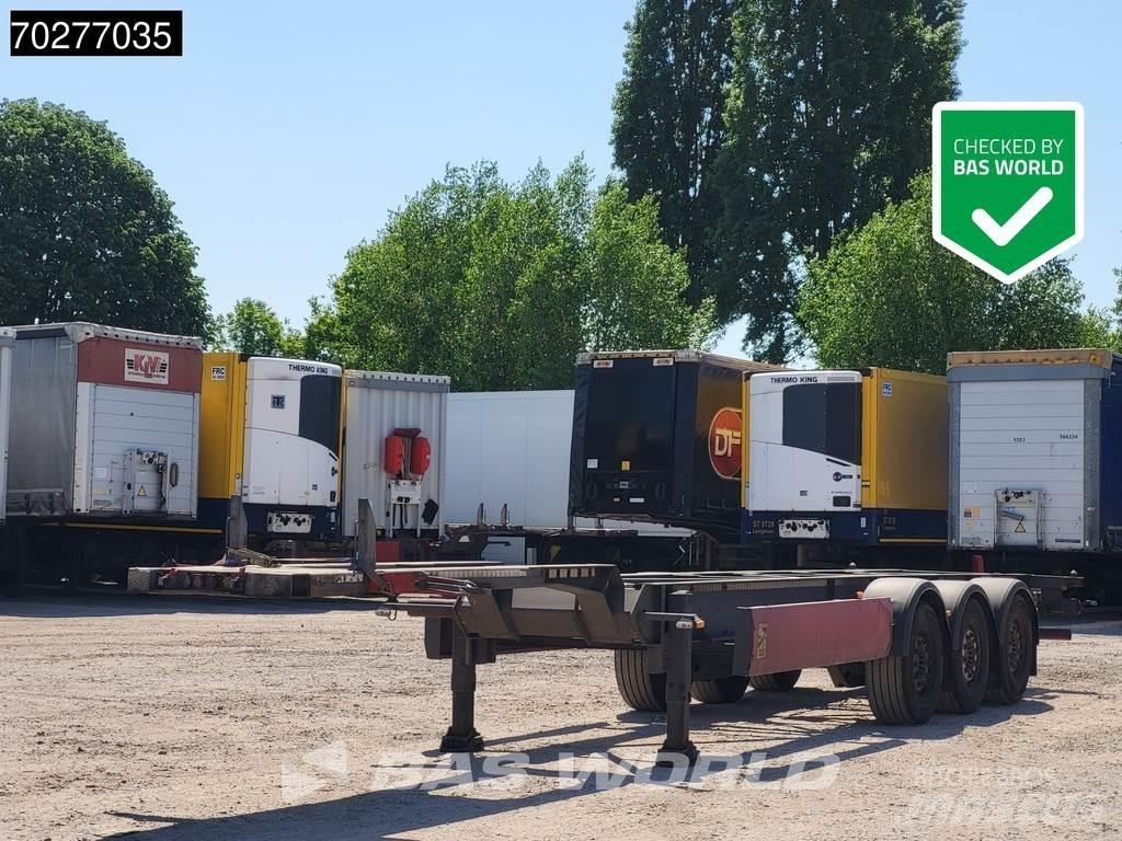 Van Hool 3 axles Containerframe semi-trailers