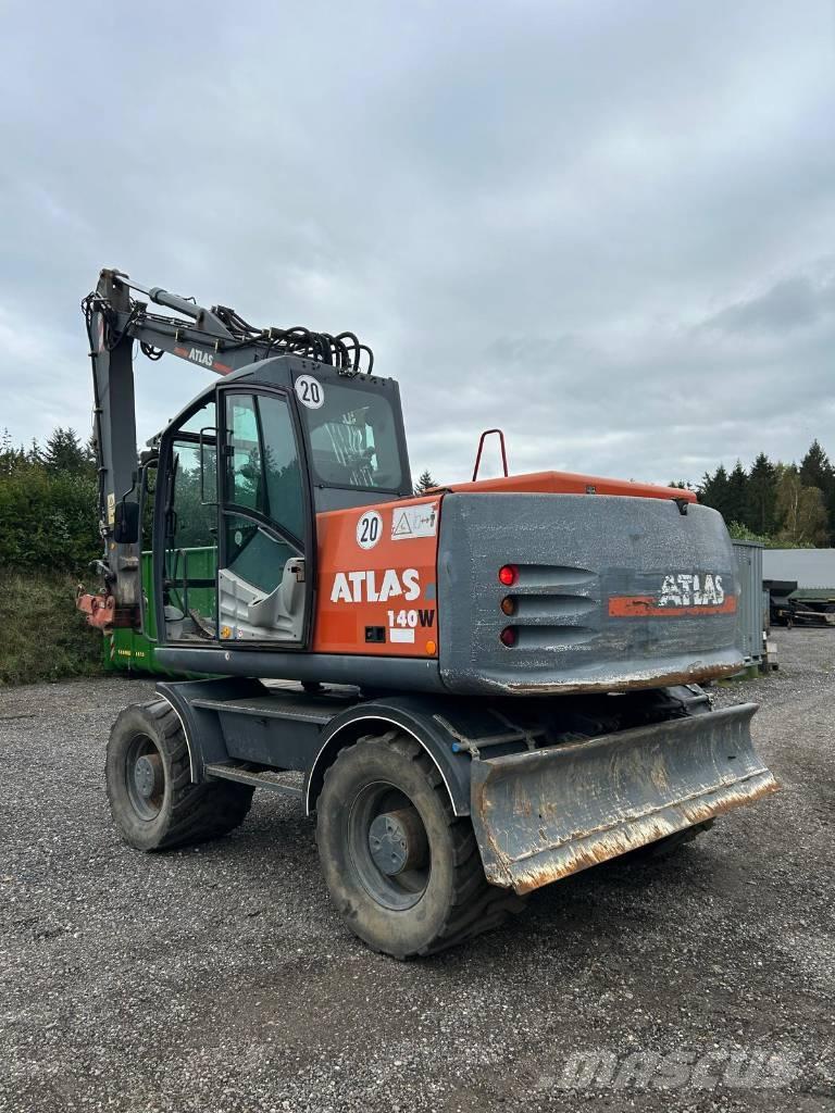 Atlas 140 W Wheeled excavators