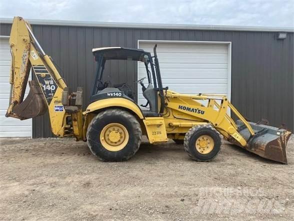 Komatsu WB140 Backhoe loaders