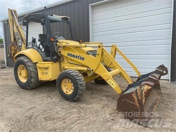 Komatsu WB140 Backhoe loaders