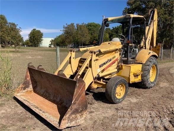Komatsu WB140 Backhoe loaders