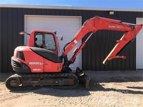 Kubota KX080-4 Crawler excavators