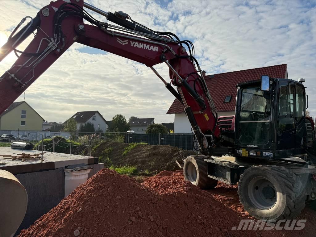 Yanmar B 110 W Wheeled excavators