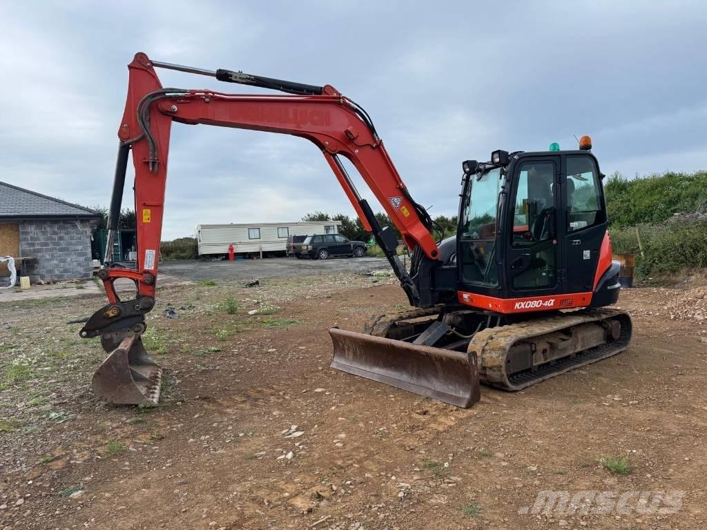 Kubota KX 080-4 Midi excavators  7t - 12t