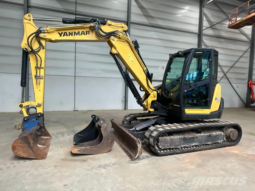 Yanmar SV 100 - 2A - 2PB Midi excavators  7t - 12t