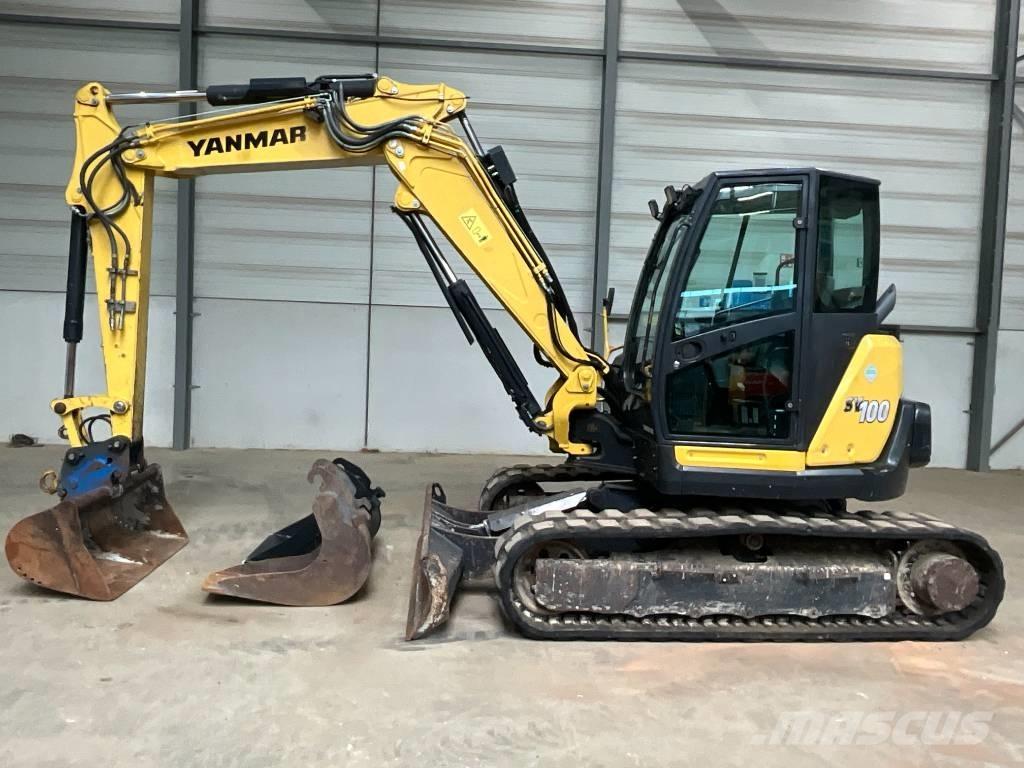 Yanmar SV 100 - 2A - 2PB Midi excavators  7t - 12t